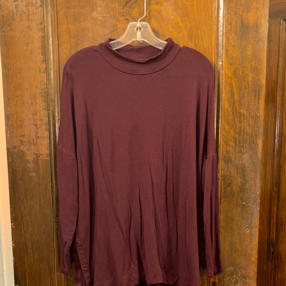 Lou & Grey Burgundy Women's Sweater